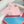 HM Rodeo Robeo Heart PM Charm Pink mix Blue Lambskin