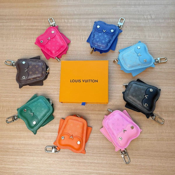 LV Owl Charm Canvas