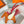 HM Rodeo Pegase PM Charm Red Orange Cream Lambskin