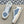LV TRAINERS IN WHITE CALFSKIN AND SAPPHIRE BLUE JACQUARD