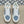 LV TRAINERS IN WHITE CALFSKIN AND SAPPHIRE BLUE JACQUARD