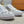 LV TRAINER SNEAKER WHITE CALFSKIN AND CAMEL BEIGE MONOGRAM CANVAS