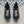 HM Men's Just Sneaker Black Cowhide And Nubuck Leather 545939