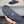 HM Oran H Slippers in Navy Blue Cowhide 735235