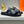 HM Oran H Noir Buckle Slippers in Navy Blue Cowhide 735240