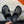 HM Oran H Black Gold Buckle Slippers in Black  Cowhide 735254