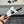 HM Oran H Noir Buckle Slippers in White  Cowhide 735256