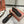 LP hollow knit ballet flats black fabric 379027