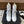 CC Ankle Boots 50mm With Chain Strap White Calfskin 529290