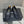 CC 25 Ballet Flat Black Beige Raffia
