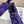 LOEW 26s Grip Sneaker Purple Suede Sheepskin 682760