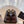 OPYUM OPEN TOE HIGH 10 CM MULES IN CHOCOLATE BROWN CALFSKIN