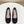 ROCKSTUD PATENT LEATHER BALLERINA IN BLACK SILK