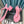 cc thong sandal 40 all pink calfskin