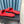 mule sandal quilted red calfskin