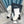 CC Short Boots 80mm White Wool Fabric And Lambskin