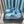 CC 25C Dad Mule Cloud Blue Metalic Grained Calfskin