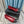 CC 25P Ballet Flat Red Tweed Black Calfskin