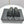 CC 25 Flat Mule Sandals Black Mesh And Sheepskin 368806