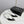 CC T-Strap Kitten Heels White Black Sheepskin 619976