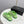 CC Dad Sandal Green Cream Tweed Sheepskin 620120