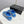 CC Dad Sandal Blue Cream Tweed Sheepskin 620122