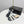 CC 26s Sandal Black Beige Mesh Sheepskin 639828