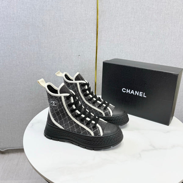 CC 26s High-Top Sneakers Dark Grey Cotton 972650