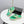 CC 26s Flip Flops Quilted Espadrille Green Leather 972714