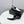 CC 26s Pointed Slingback Flat Black White Sheepskin 972780