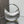 FENDIGRAPHY MEDIUM 29 IN SILVER METALLIC SMOOTH LAMBSKIN GOLD HARDWARE