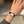 Baignoire Silver Diamond Case Black Leather Strap