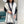 CC Scarf 195 CM White Mix Black Cashmere And Wool 418442
