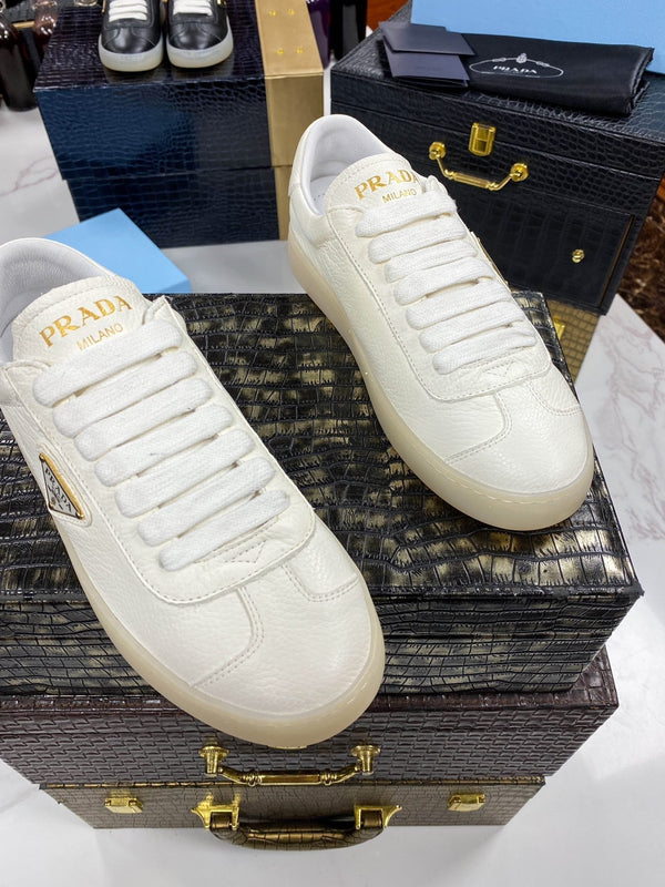 PRA LANE SNEAKER WHITE CALFSKIN