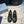 PRA SCHOCOLATE BRUSHED LOAFERS BLACK AND WHITE BORDER CALFSKIN