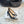 Hangisi 70 Black Glitter Fabric Leather Jewel Buckle Pumps 912612