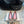 Hangisi 10mm Ballet Flat Pink Linen with Black Leather Jewel Buckle 161060