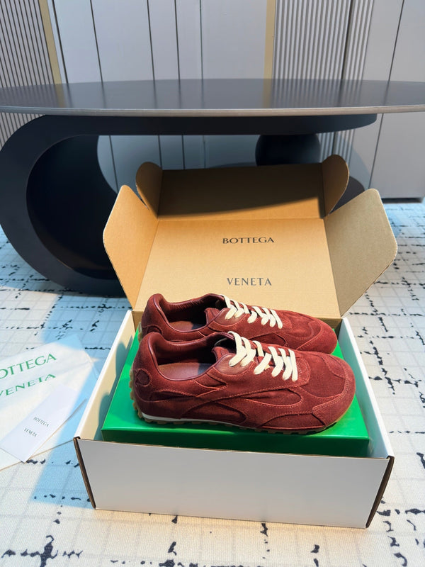 BV 25s Orbit Flash Sneaker Red Suede 429482