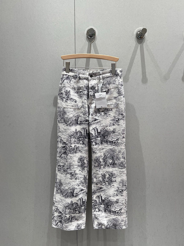 CD 25 Denim Pant Gray Blue cotton 213452