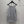 CC 25 Striped Suspender Skirt Gray White Cotton