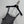 CC 25 Rhinestones Tank Top Black Polyamide