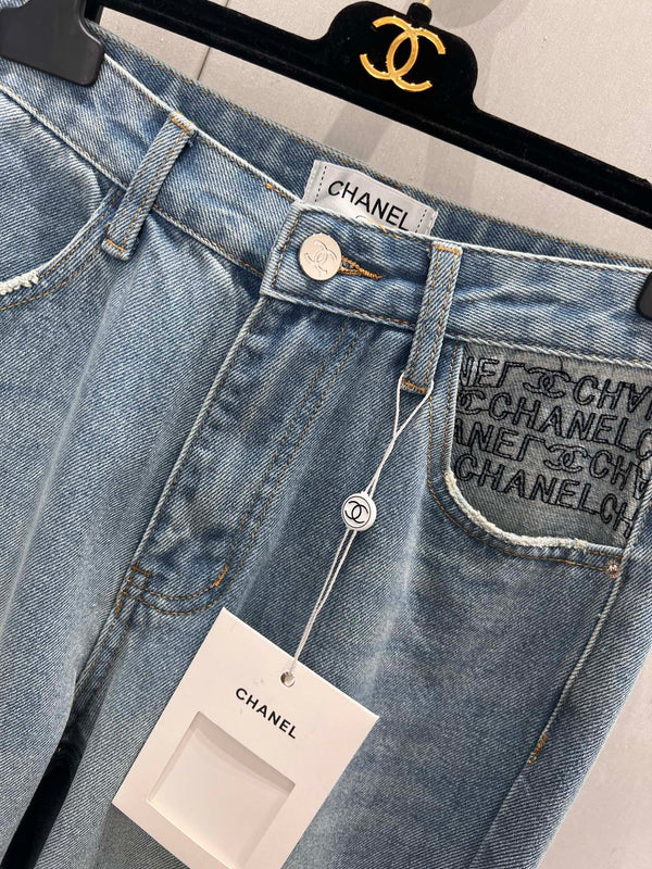 CC 25 Jeans Blue Denim Cotton