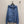 CD 25 Hooded Zipper Jacket Blue Cotton Polyester 215267