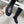 CC Classic Knee High Boots Quited Black Sheepskin Patent Leather 529337