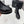 CC 25 Chelsea Ankle Boots With Chain 85mm Black Sheepskin 374035