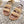Celine Tippi Triomphe Sandals Beige Suede 736600