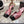 CC 26s Square-Toe High-Heeled Slingbacks 6cm Black Burgundy Leather 736105