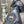 C. Goose Down jacket Glossy Navy Blue Polyester 0039
