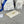 CD Logo Caro 11cm Compact Wallet White Calfskin