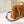 LP Extra Bag 19cm Ostrich Pattern Gold Calfskin Gold Hardware